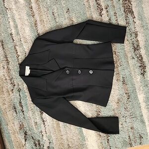 Black blazer with tie up back
